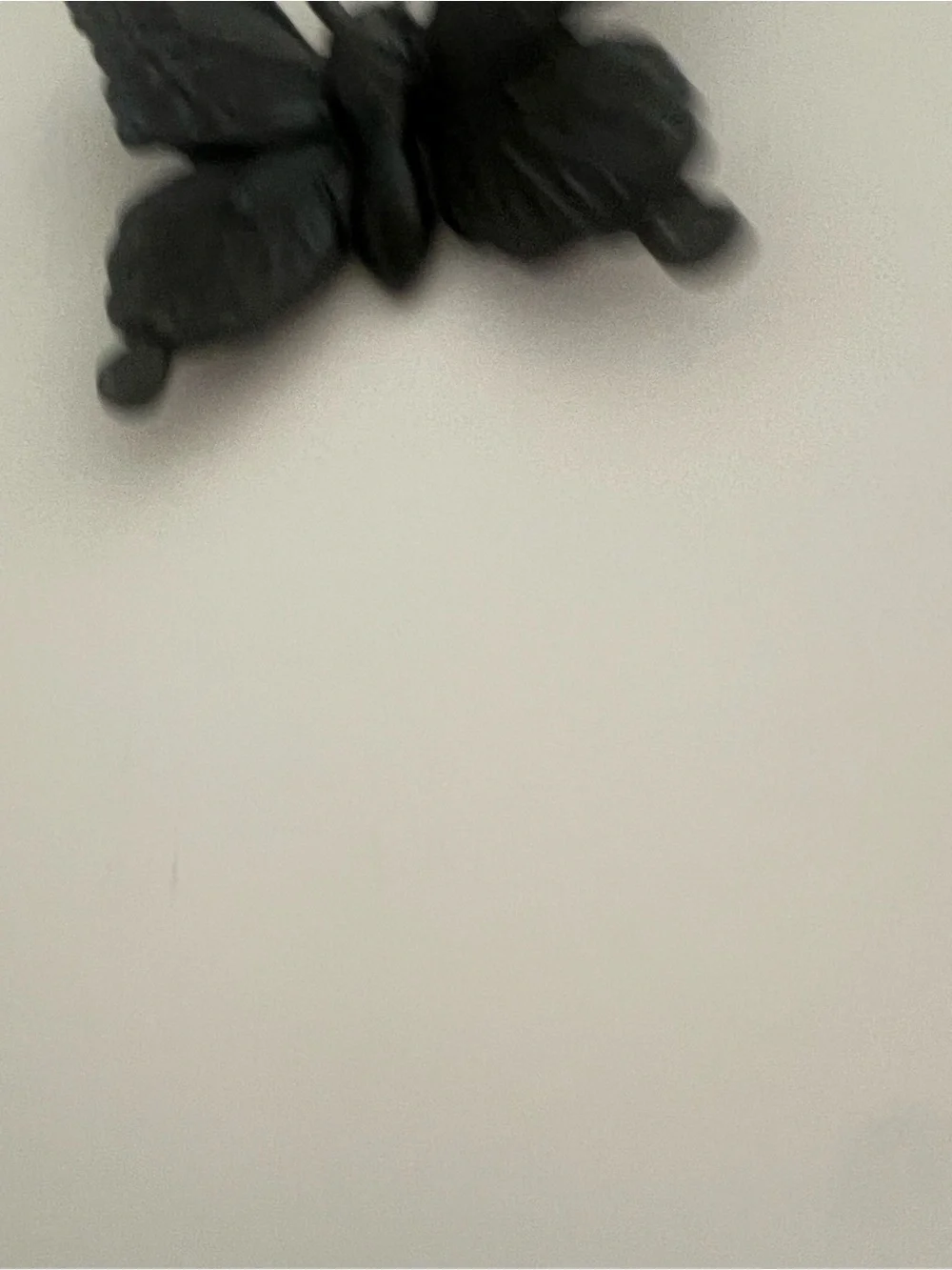 Cast-iron black Butterfly Wall Hook - Decorative Home Wall Decor